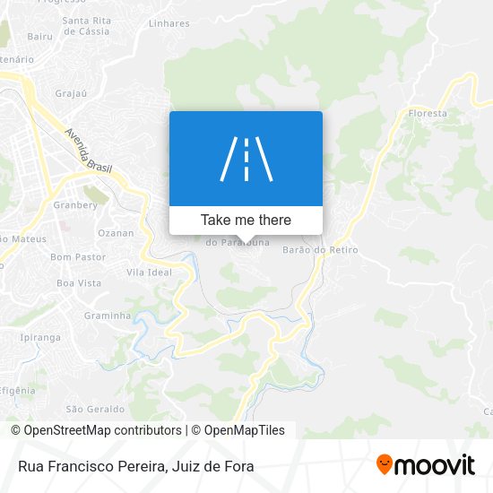Rua Francisco Pereira map