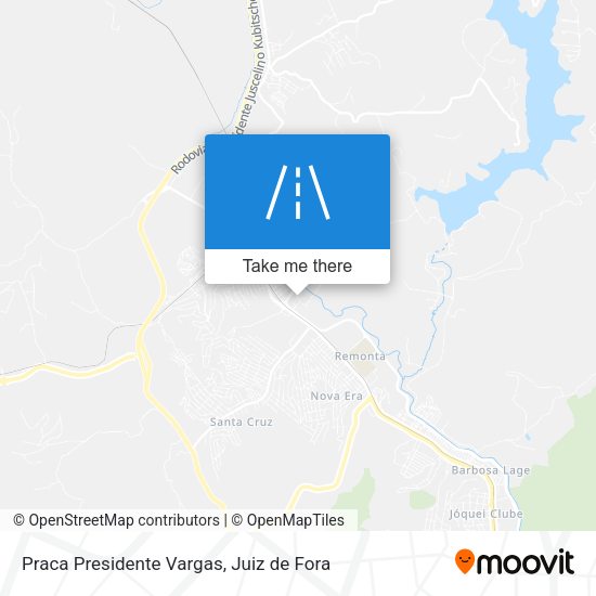 Praca Presidente Vargas map