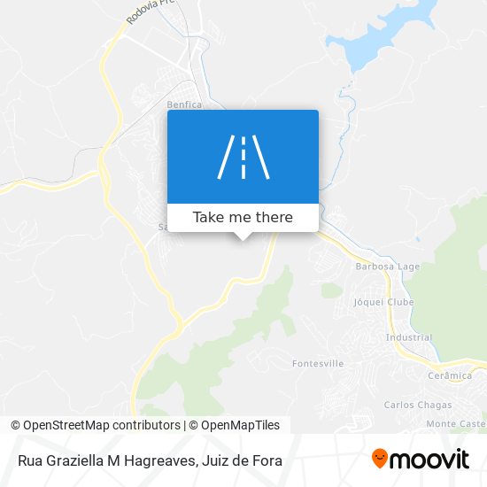 Rua Graziella M Hagreaves map