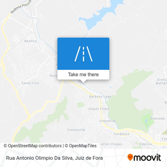 Rua Antonio Olimpio Da Silva map