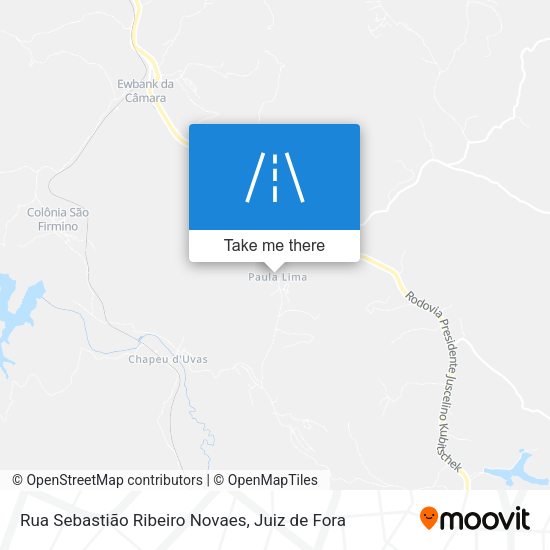 Rua Sebastião Ribeiro Novaes map