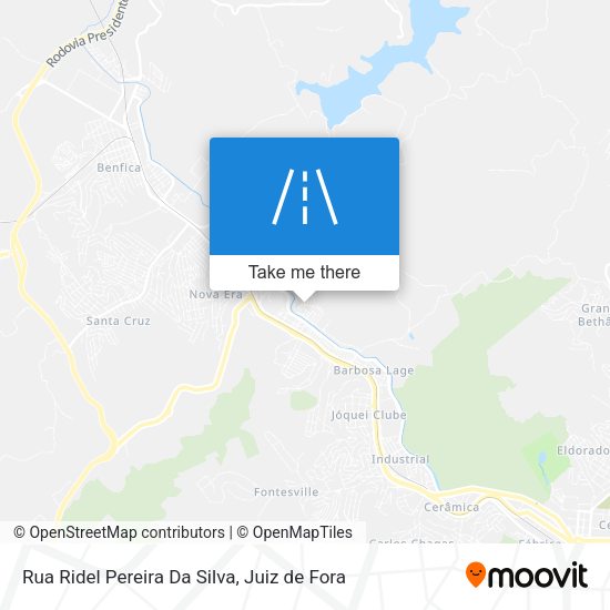 Rua Ridel Pereira Da Silva map
