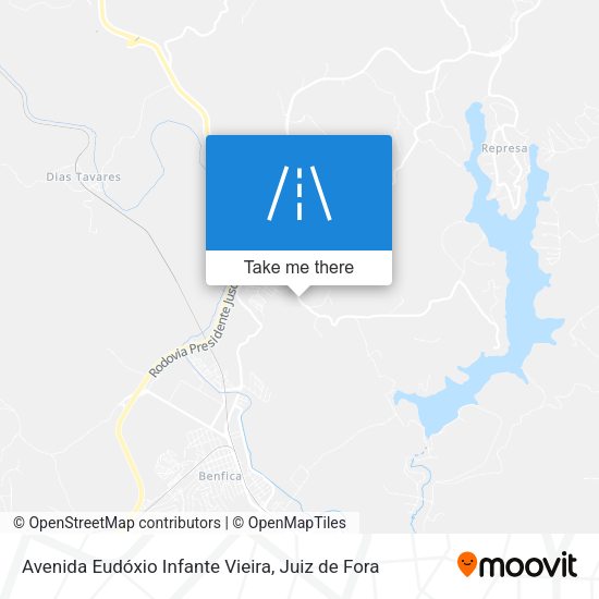 Avenida Eudóxio Infante Vieira map