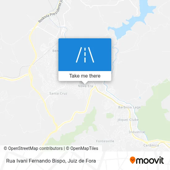 Rua Ivani Fernando Bispo map