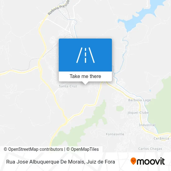 Rua Jose Albuquerque De Morais map