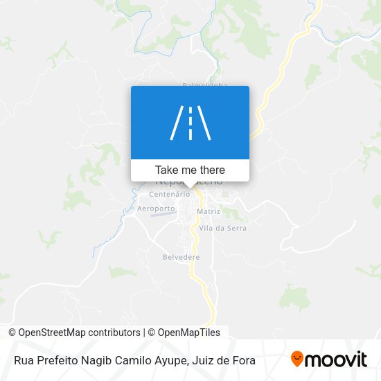Rua Prefeito Nagib Camilo Ayupe map
