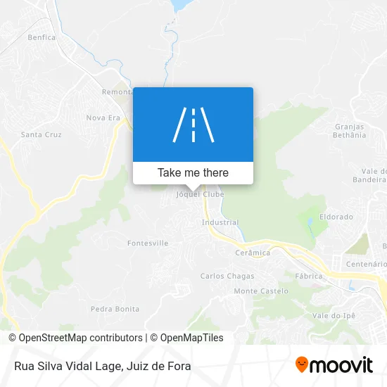 Rua Silva Vidal Lage map