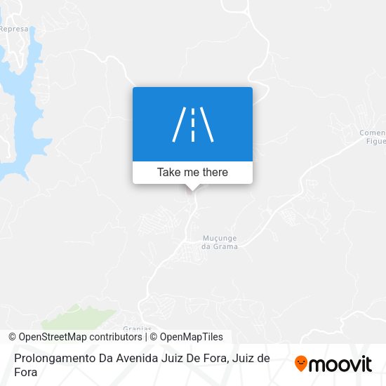 Prolongamento Da Avenida Juiz De Fora map