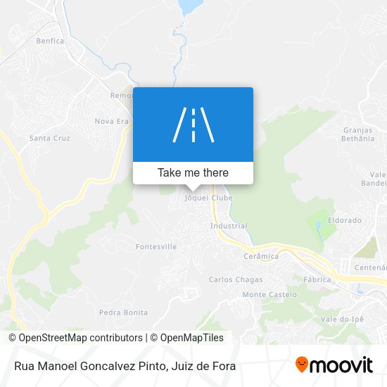 Rua Manoel Goncalvez Pinto map