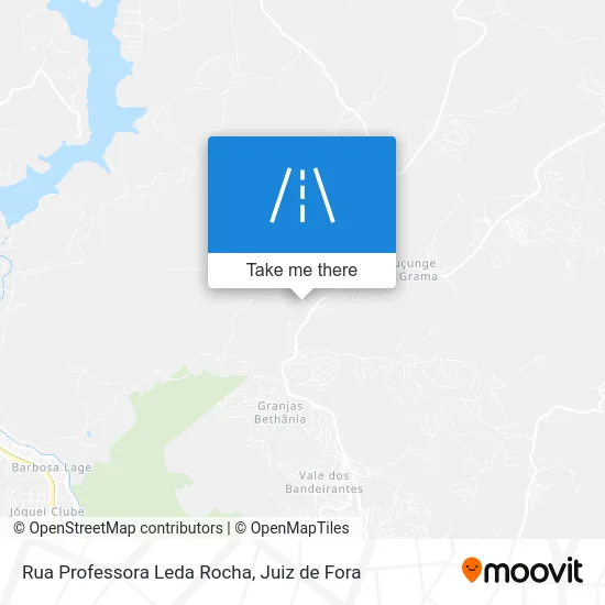 Rua Professora Leda Rocha map