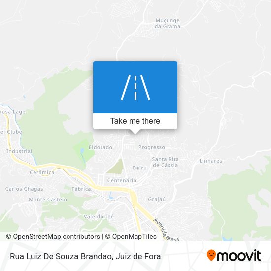 Rua Luiz De Souza Brandao map
