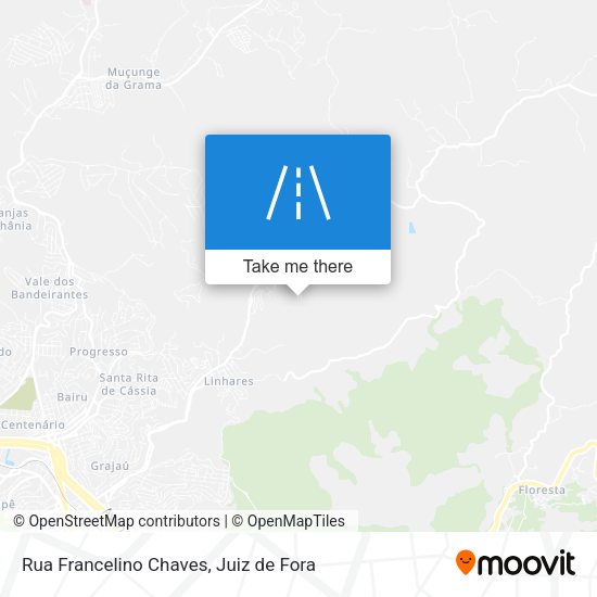 Rua Francelino Chaves map