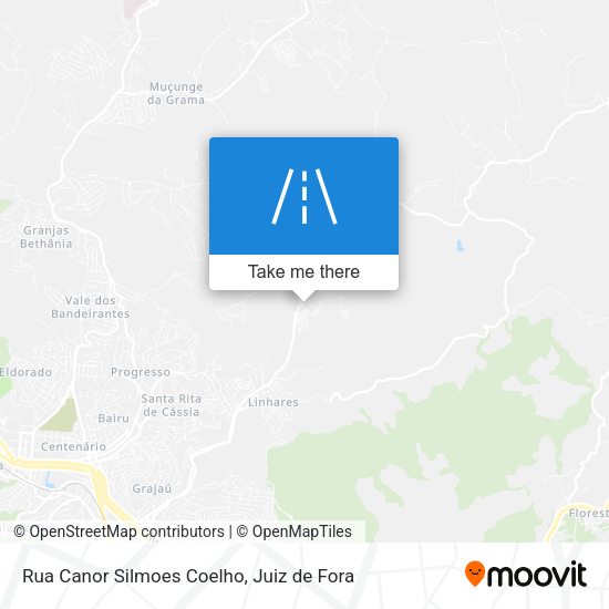 Rua Canor Silmoes Coelho map