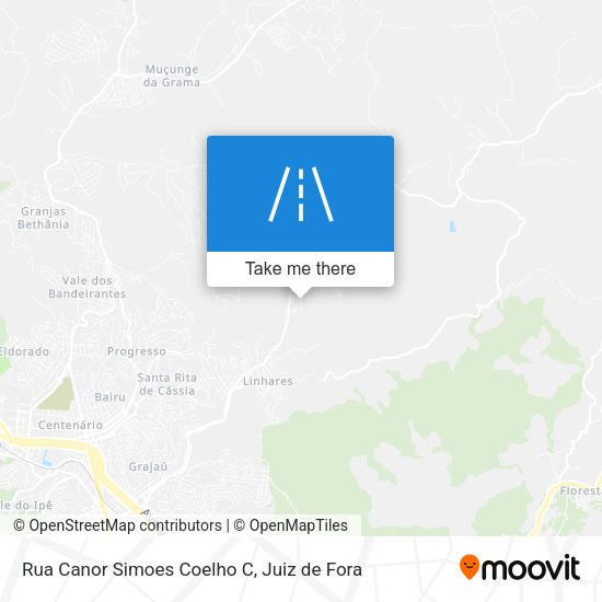 Rua Canor Simoes Coelho C map