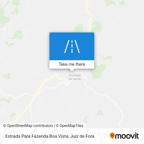 Estrada Para Fazenda Boa Vista map