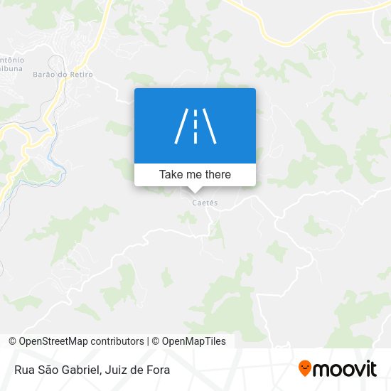 Rua São Gabriel map