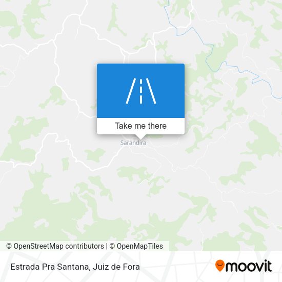 Estrada Pra Santana map