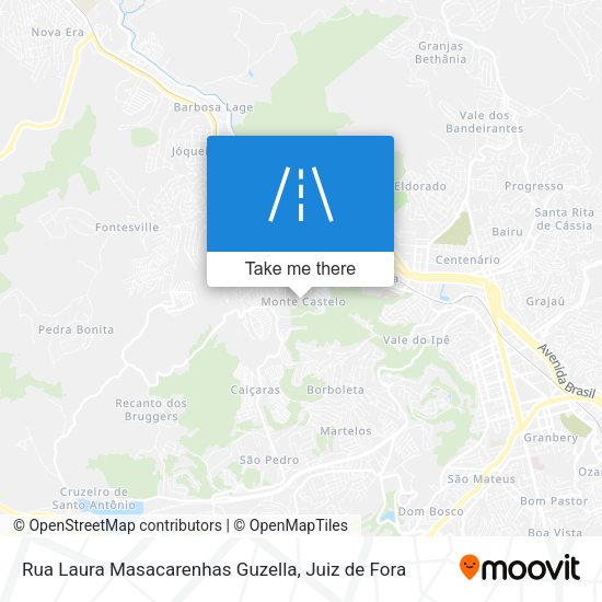 Rua Laura Masacarenhas Guzella map