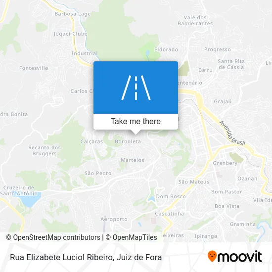 Rua Elizabete Luciol Ribeiro map