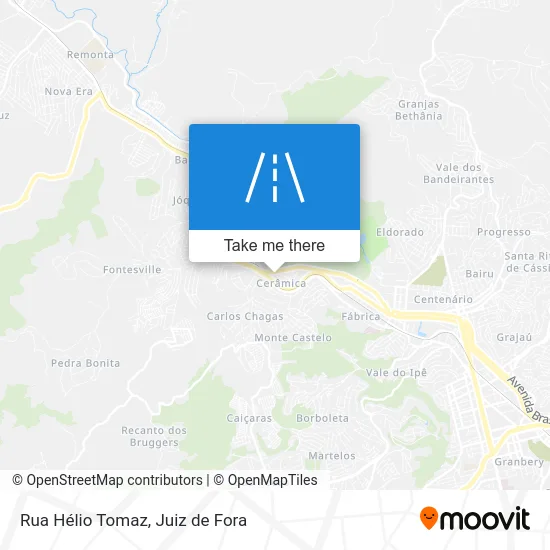 Rua Hélio Tomaz map