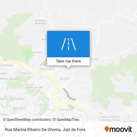 Rua Marina Ribeiro De Olveira map