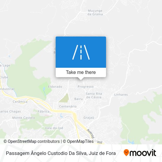 Passagem Ângelo Custodio Da Silva map