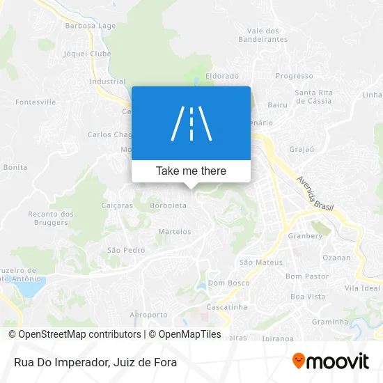 Rua Do Imperador map