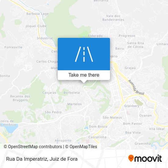 Rua Da Imperatriz map