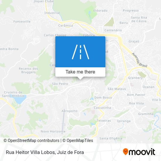 Rua Heitor Villa Lobos map