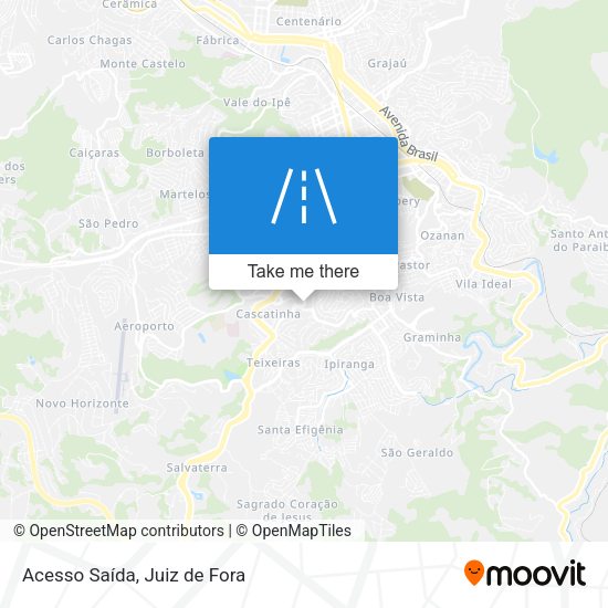Acesso Saída map