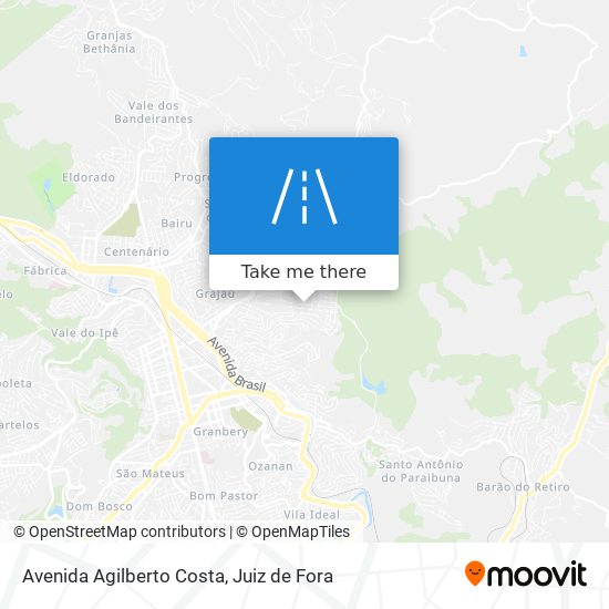 Avenida Agilberto Costa map