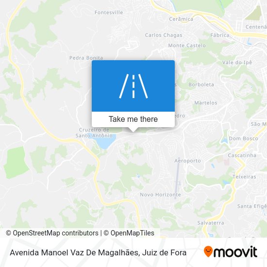 Avenida Manoel Vaz De Magalhães map