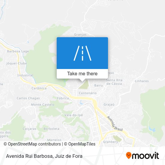 Avenida Rui Barbosa map