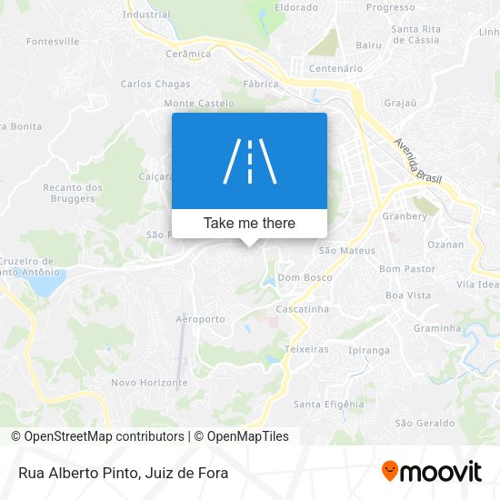 Rua Alberto Pinto map