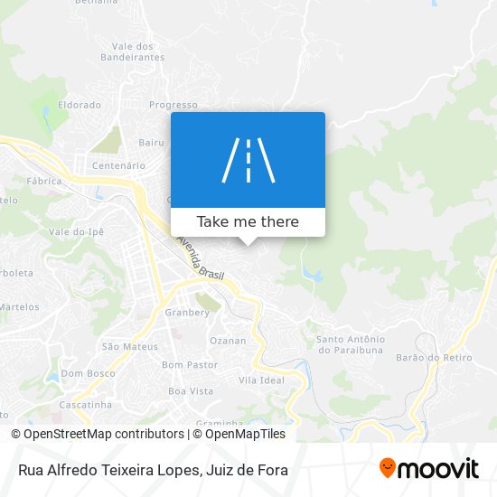 Mapa Rua Alfredo Teixeira Lopes