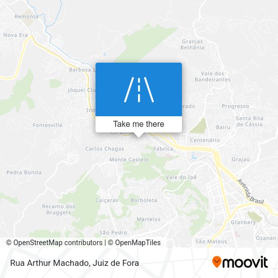 Rua Arthur Machado map