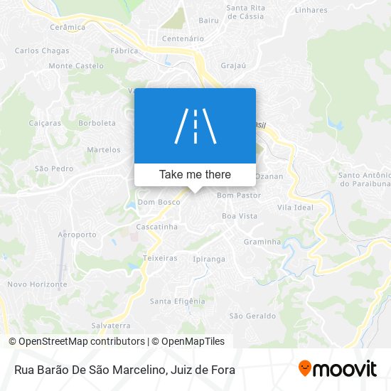 Rua Barão De São Marcelino map