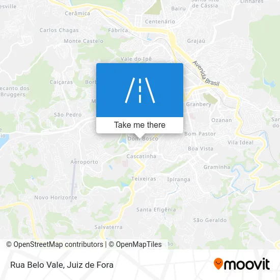 Rua Belo Vale map