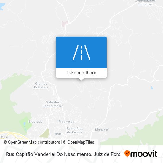Rua Capitão Vanderlei Do Nascimento map