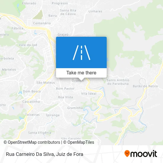 Rua Carneiro Da Silva map