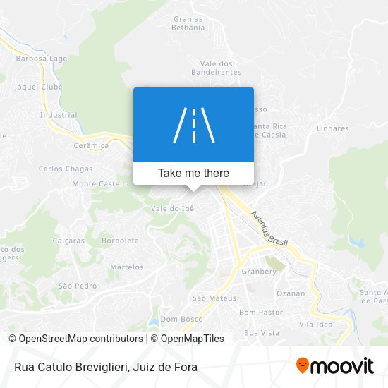 Rua Catulo Breviglieri map