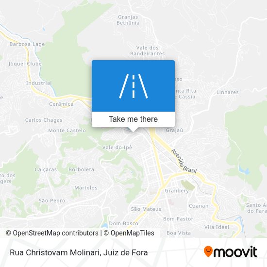 Rua Christovam Molinari map
