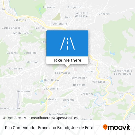 Rua Comendador Francisco Brandi map