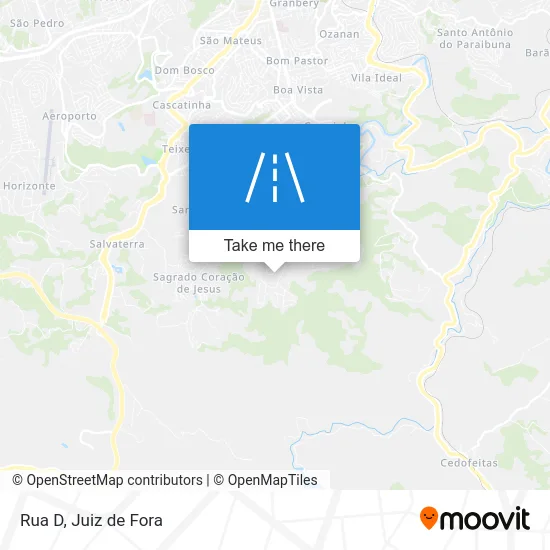 Rua D map