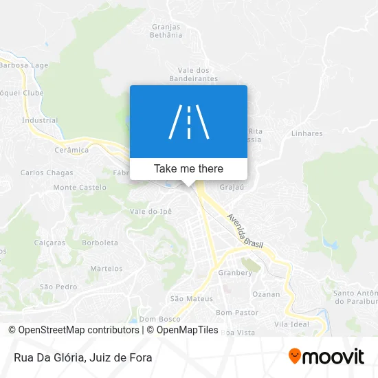 Rua Da Glória map