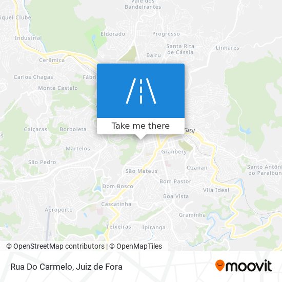 Rua Do Carmelo map