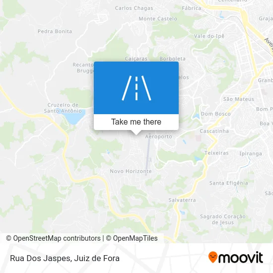 Rua Dos Jaspes map