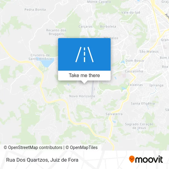 Rua Dos Quartzos map