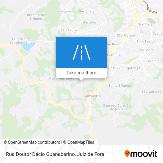Rua Doutor Décio Guanabarino map