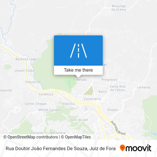 Rua Doutor João Fernandes De Souza map